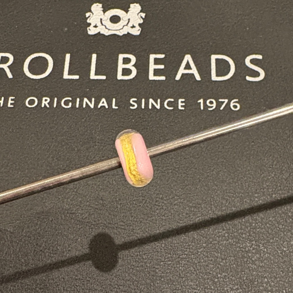 Trollbeads Pink Gold Bead